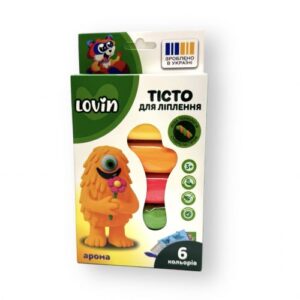 Набір для ліплення з тістом "Lovin Aroma Dough", 6 кольорів
