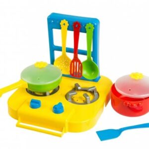 Набір посуду з плитою "Ромашка" (7 шт)