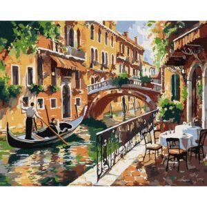 Картина по номерах "Венеційський спокій" 40х50 см