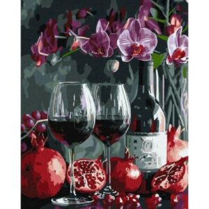 Картина по номерах "Цвітіння орхідей" 40х50 см