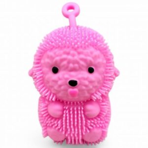 Іграшка-світяшка "Собачка" (9 см) рожева