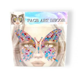 Наліпки-стрази для обличчя (різнобарвні)