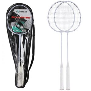 Бадмiнтон (2 ракетки) в сумці-чохлі, білий