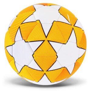 Мʼяч футбольний, дитячий, розмір 5 (жовтий)