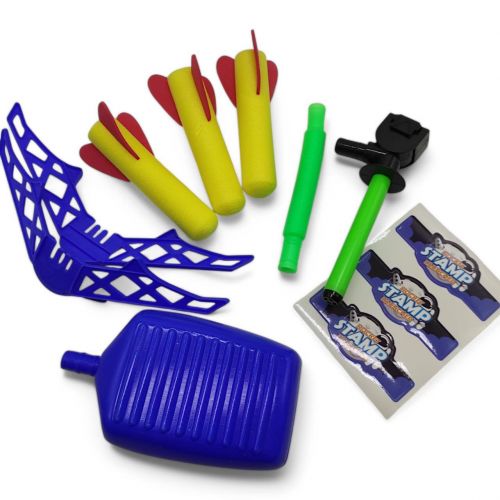 Запускач механічний "Ракета" , 3 заряди, в коробці