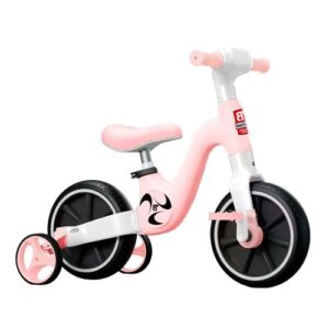 Велосипед-трансформер Best Trike BT-14680 колеса 10’’, українське озвучування, з’ємні педалі, з’ємні допоміжні бокові колеса, в коробці