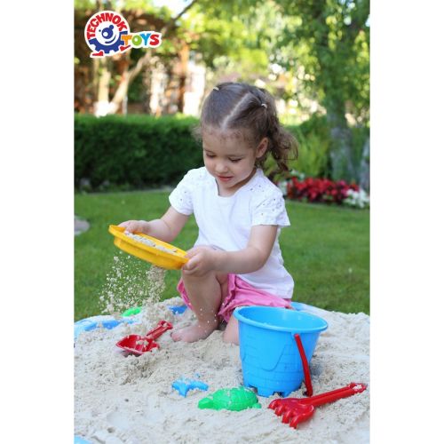 Набір пісочний "Замок Технок", блакитний