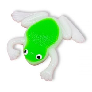 Лизун-антистрес "Жабка" 7 см (салатовий)