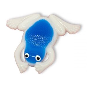 Лизун-антистрес "Жабка" 7 см (синій)