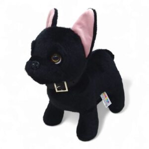 Мʼяка іграшка "Собачка Бульдог" (висота - 26 см)