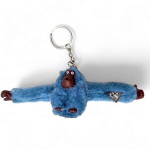 Брелок хутряний "Горила" (Кіплінг), димчато синя