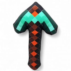 Мʼяка іграшка "Майнкрафт/Minecraft Кирка велика", 36 см