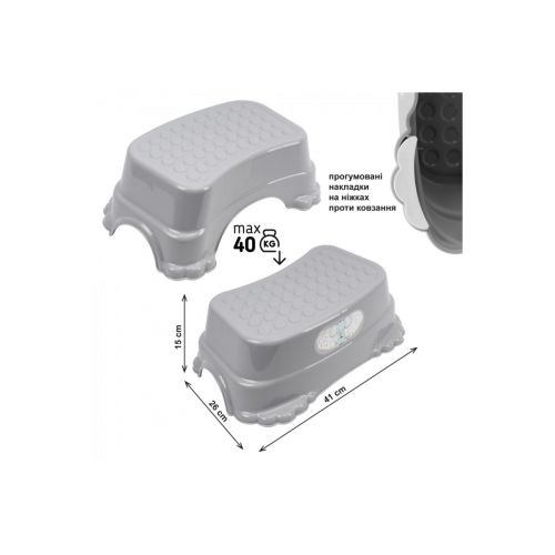 Підставка-сходинка дитяча (Зелена)