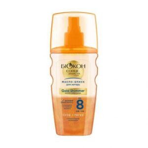 Біокон Засіб для засмаги Gold Shimmer Олія-блиск SPF8, 160мл