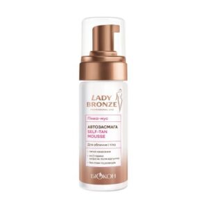 Біокон Пінка-мус автозасмага Lady Bronze Self-Tan Mousse для обличчя та тіла, 150мл