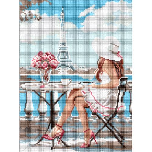 Алмазна мозаїка "Відпустка мрії" 30х40 см