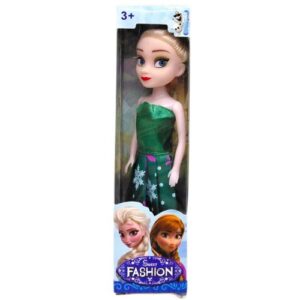 Лялька в стилі казкової принцеси "FROZEN" (ЗЕЛЕНА)