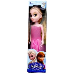 Лялька в стилі казкової принцеси "FROZEN" (РОЖЕВА)