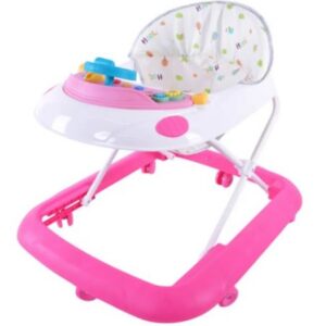 Ходунки музичні з брязкальцями,світло (РОЖЕВИЙ)