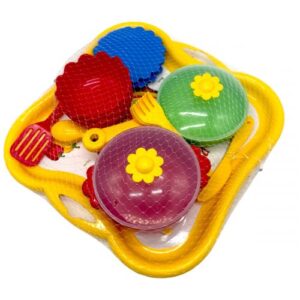 Набір посуду столовий Піца на підносі (ЖОВТИЙ)