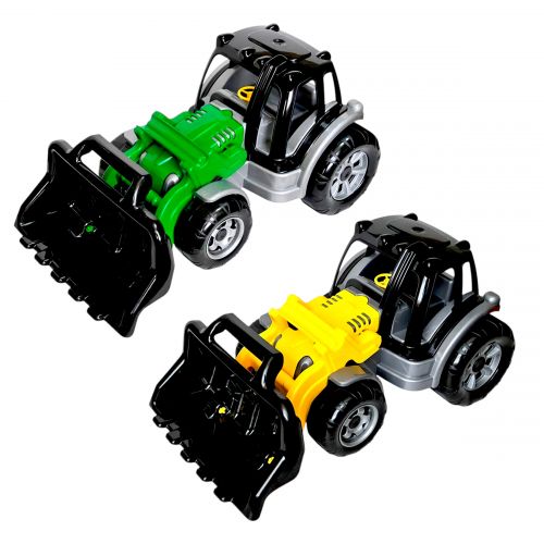 Трактор МAX з ковшем, (ЗЕЛЕНИЙ) 26х25х46