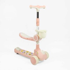 Самокат триколісний з сидінням