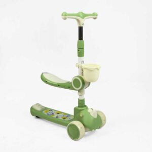 Самокат триколісний з сидінням