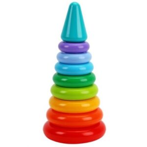 Іграшка «Пірамідка ТехноК» 31 см (9 елементів)