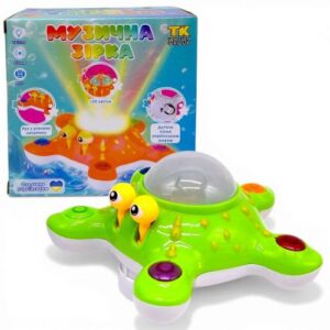 Музична зірка (ОЗВУЧУВАННЯ УКР. МОВОЮ, підсвічування, пісенька, колесо вільного ходу)