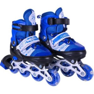 Роликові ковзани розмір S (30-33) колеса PVC (СИНІ)