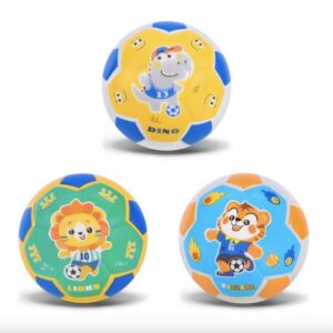 Мʼяч фомовий 10 см, 3 види, пакет 16*14*9 см (1 шт)