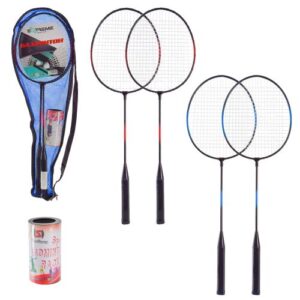 Бадмiнтон 2 ракетки+ 3 волана у чохлі 65 см (мікс)