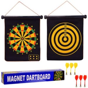 Дартс магнітний тканинний 15" з дротиками, в коробці