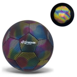 Мʼяч футбольний №5, PU 380 гр, 1 колір світловідбивний