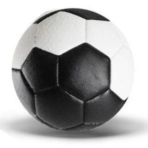 МʼЯЧ ФУТБОЛЬНИЙ №5, PVC (колір ЧОРНИЙ)