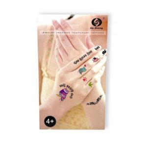 Набір тату тимчасових 4 листа