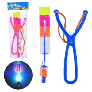 Запускалка рогатка зі світлом,СИНЯ