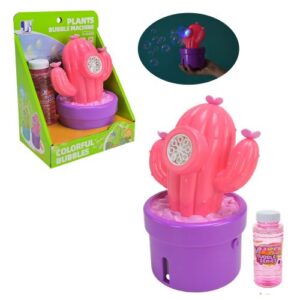 Мильні бульбашки "Кактус" рожевий