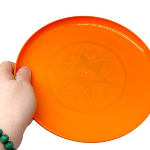 Тарілка літаюча Фризбі 20 см (САЛАТОВИЙ)