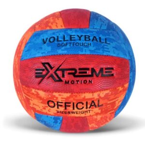 МʼЯЧ ВОЛЕЙБОЛЬНИЙ PVC 260 ГР, СИНЬО-ПОМАРАНЧЕВИЙ