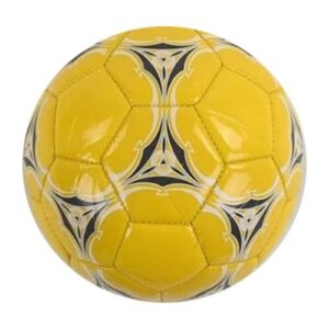 Мʼяч футбольний, №2, 100 грам, матеріал PVC, ЖОВТИЙ