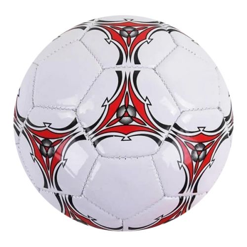 Мʼяч футбольний, №2, 100 грам, матеріал PVC, БІЛИЙ