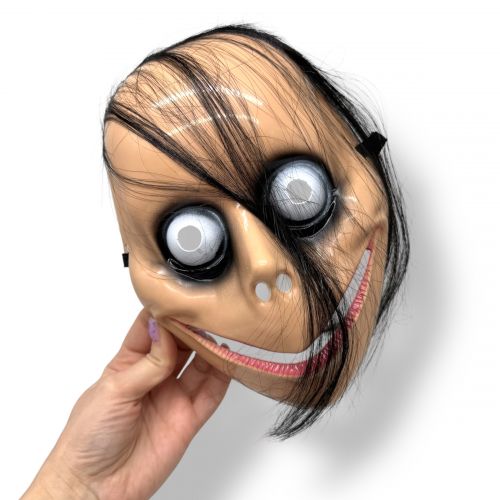 Маска персонажа Момо на резинці