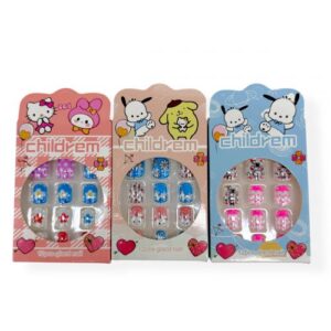 Дитячі накладні нігті (МІКС ВИДІВ)