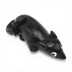 Іграшка "Лизун" миша чорна