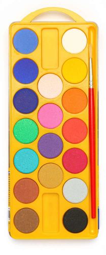 Фарби акварельні 18 кольорів в наборі