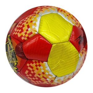 МʼЯЧ ФУТБОЛЬНИЙ №5, PVC, ВАГА 330-350 ГРАМІВ, ЧЕРВОНИЙ