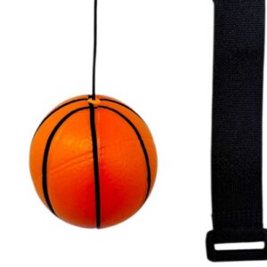 М'ячик-пострибунчик на резинці "Спортсмен" БАСКЕТБОЛ ПОМАРАНЧЕВИЙ