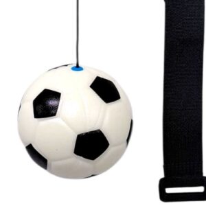 М'ячик-пострибунчик на резинці "Спортсмен" ФУТБОЛ БІЛИЙ