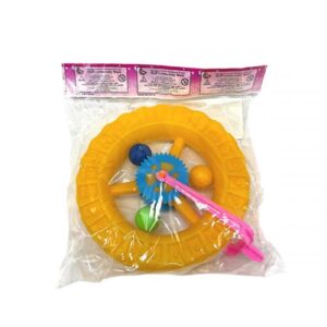 Каталка-колесо, в пакеті (ЖОВТА)